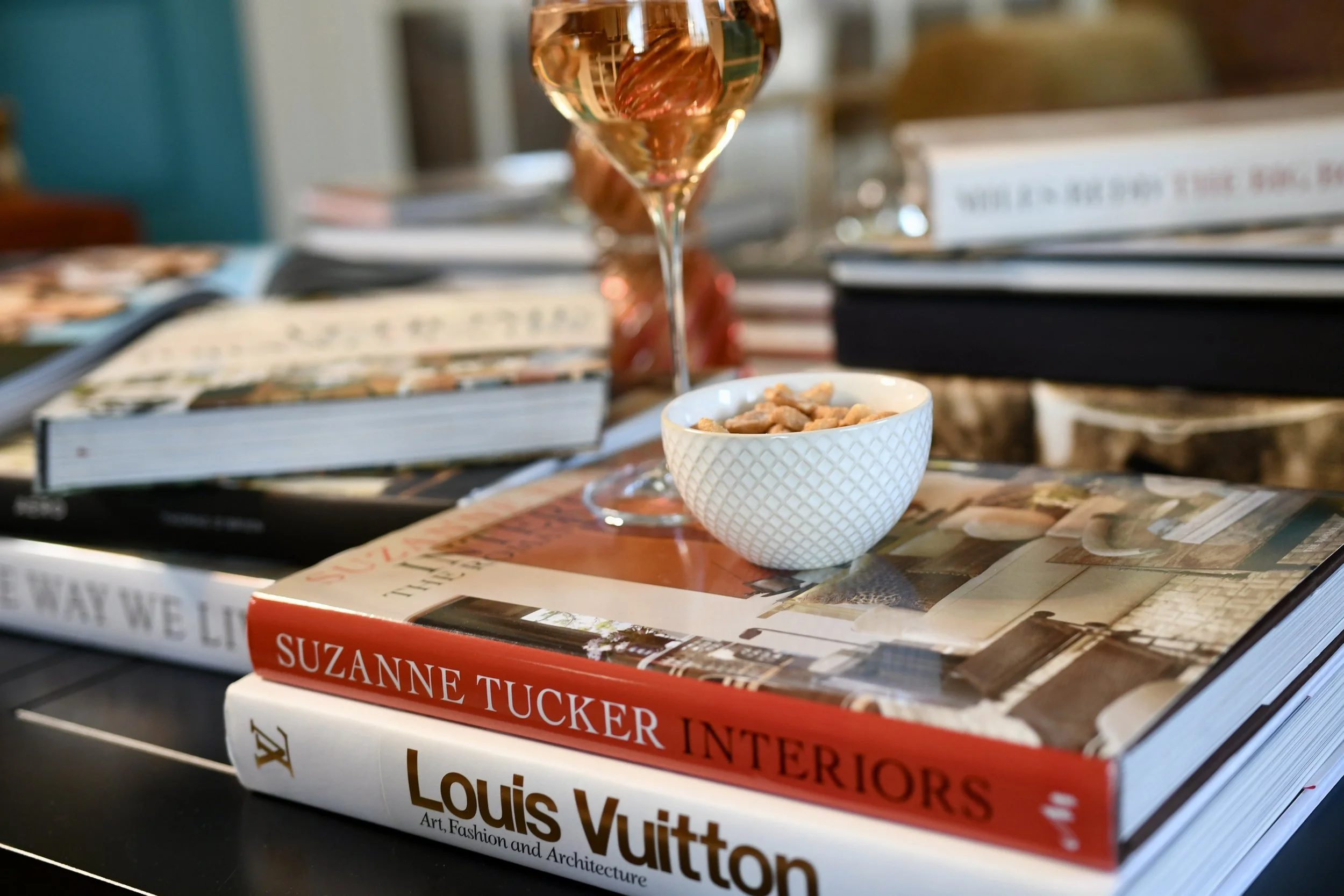   As you probably know…I love coffee table books (and Champagne)!  