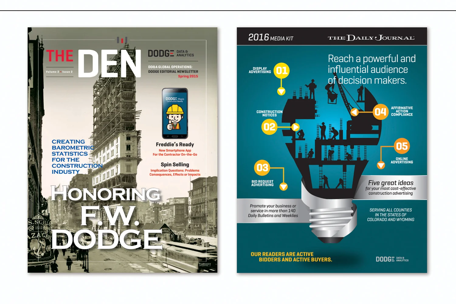 Corporate Communications and Advertising Media Kit, Dodge Data & Analytics