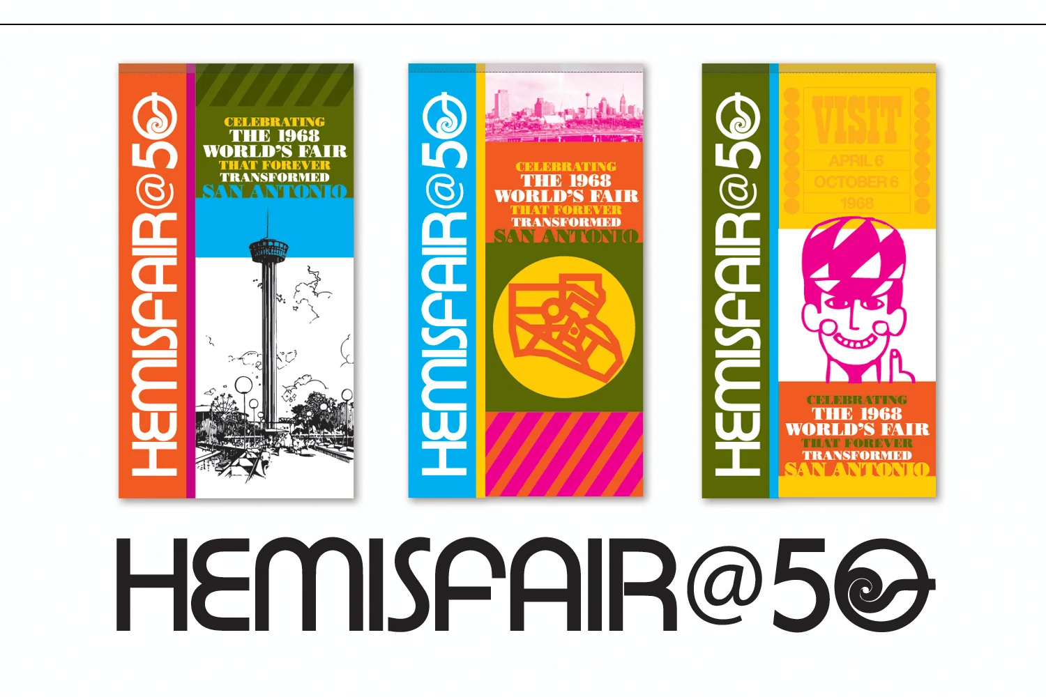 Celebratory Hanging Banners, San Antonio Chamber of Commerce