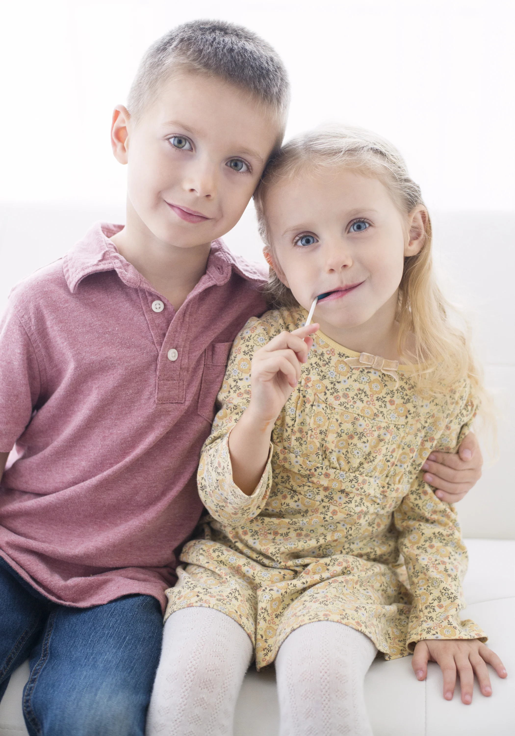 From October- The sibling love!