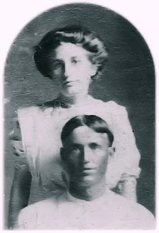 This is my great great grandfather Andrew Patrick and his wife, my great great grandmother Nona Patrick.