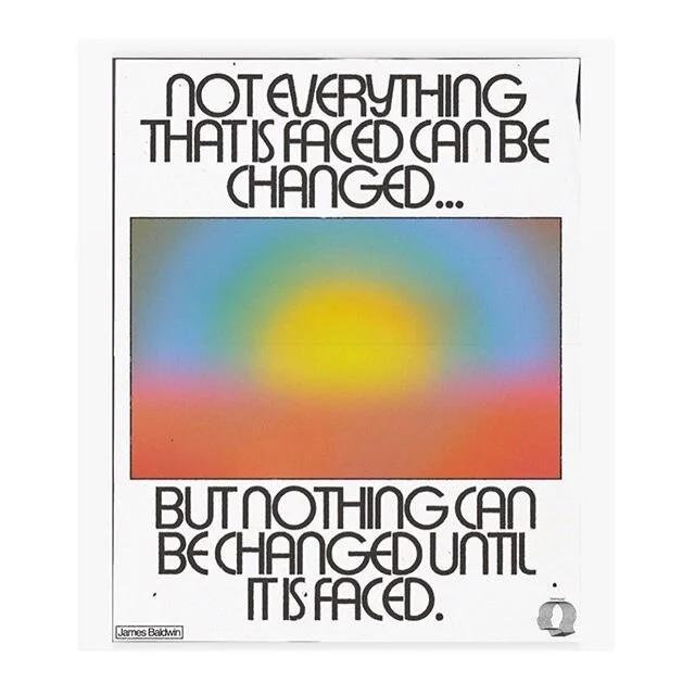 Thank you #jamesbaldwin 
Doing a lot of talking helps you think. #enoughisenough #haveconversations #changeispossible #blm &bull;
&bull;
📸 @saribethrose via @subliming.jpg 💪🏽