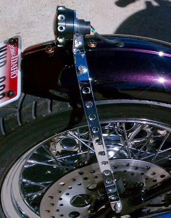 FENDER STRUT AND TAIL LIGHT MOUNT BY TODD APPLE