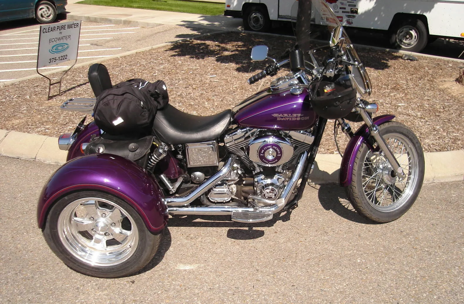2002 FXD TRIKE CONVERSION - MISSED OUT ON THE BEFORE PHOTOS. 