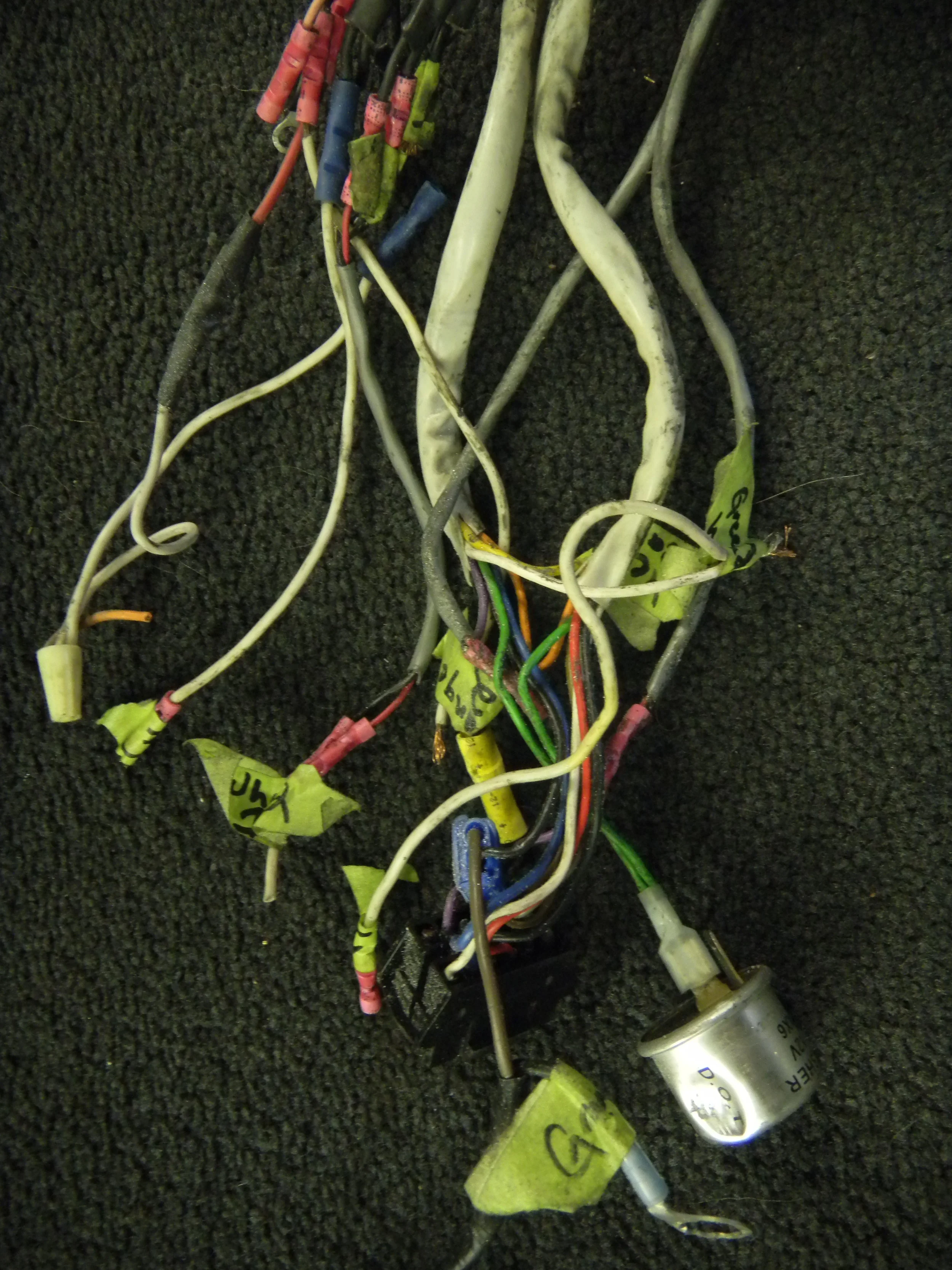  OKAY THEN...WIRING NEEDS A LOT OF CLEAN-UP! 