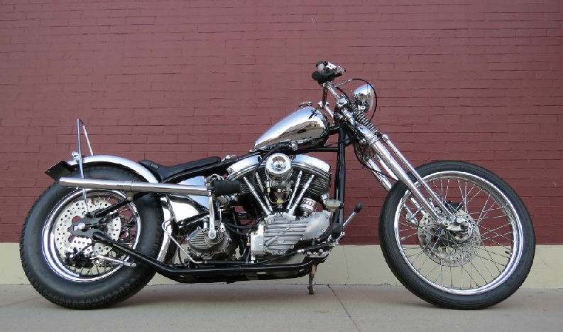 Todd's 1951 Harley Chopper (Panhead)