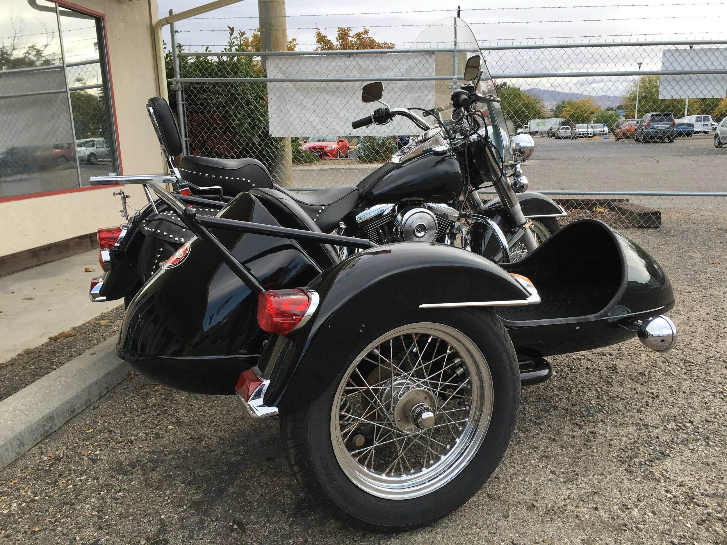 heritage softail sidecar