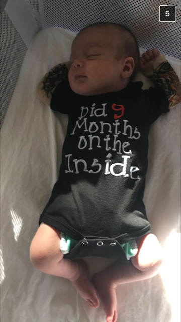 OUR NEWEST ADDITION TO THE FAMILY! HIS STRONG SENSE OF HUMOR WILL BE REQUIRED.