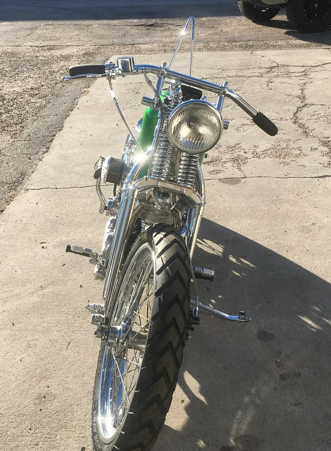 1949 Panhead Chopper by Todd Apple