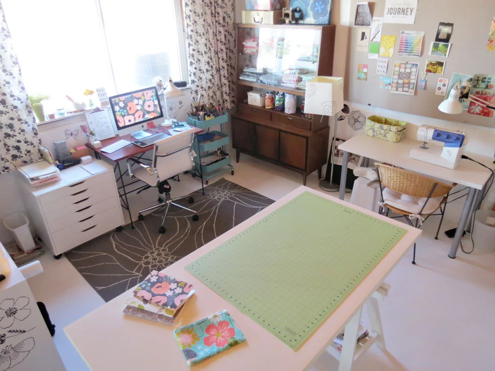 My old studio, as seen on a very clean day! 