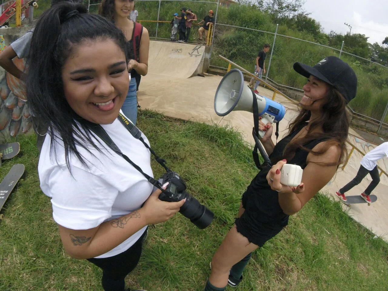 Sara Solís y compañía, Femind Skate Fest 2017. Foto: Yuli Muly