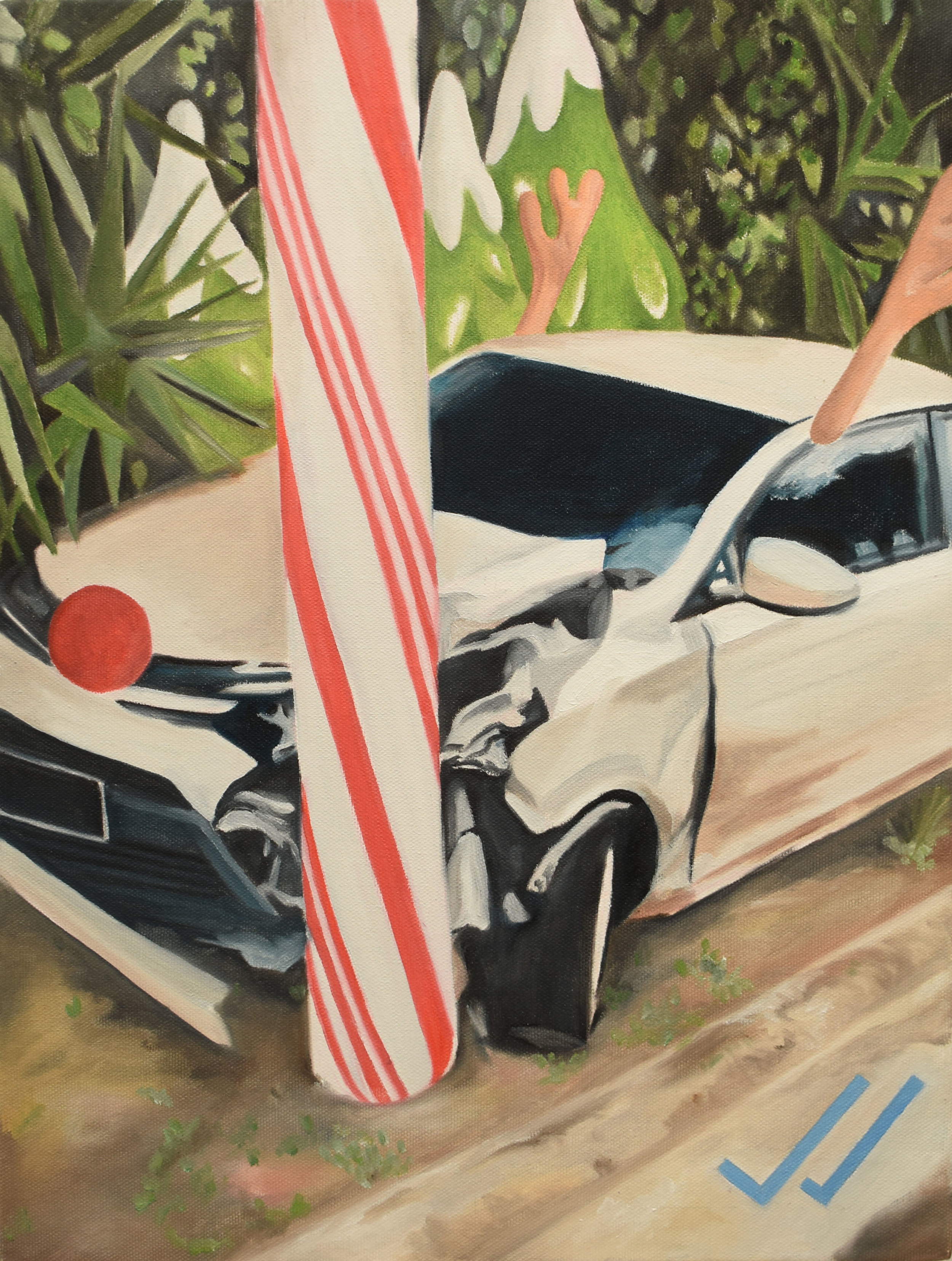 Mimetismo Oleo sobre canvas, 30x40cm 2017