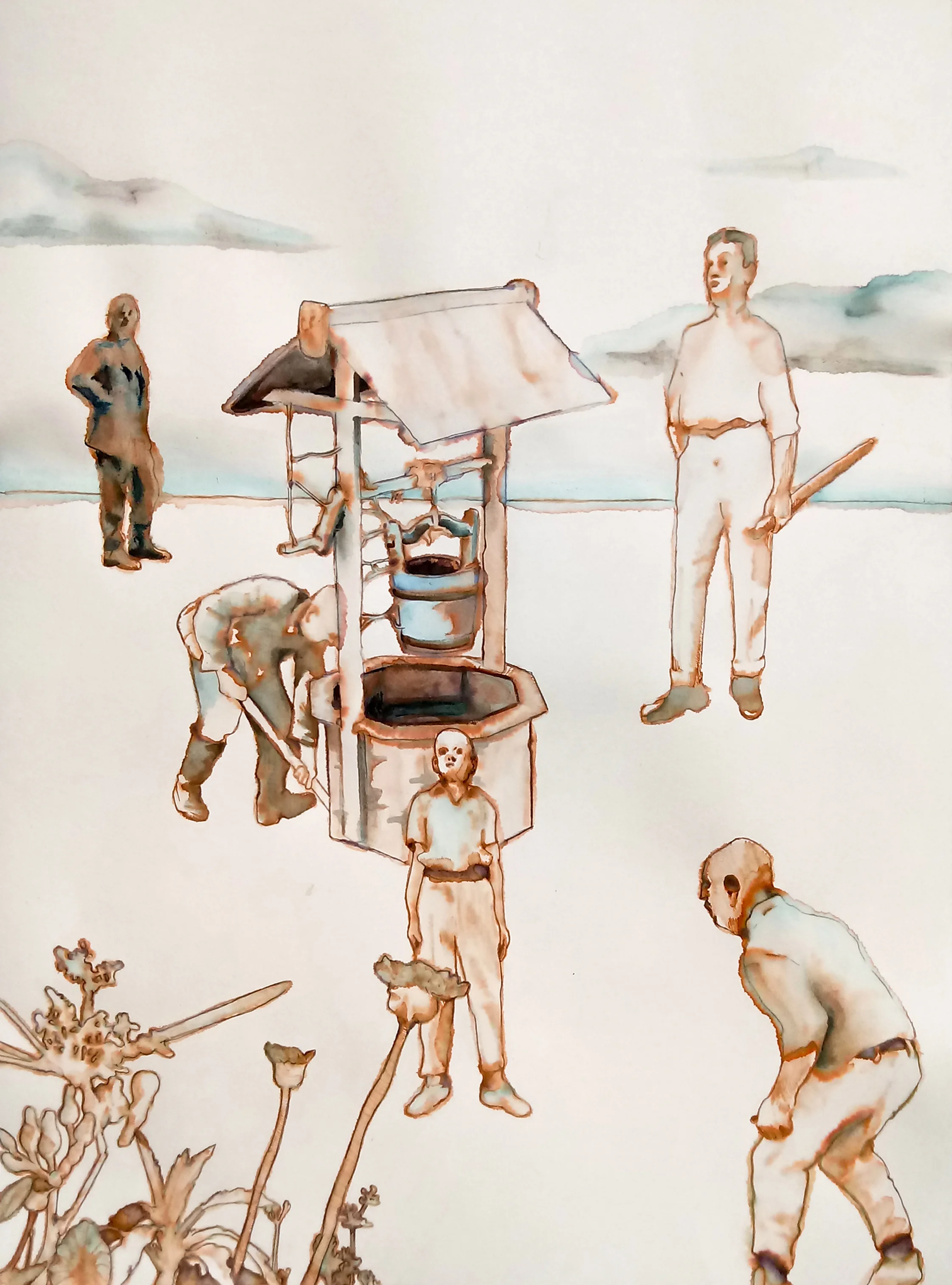 “pozo”, fabrizio durán, 2018 | imagen cortesía de fabrizio durán
