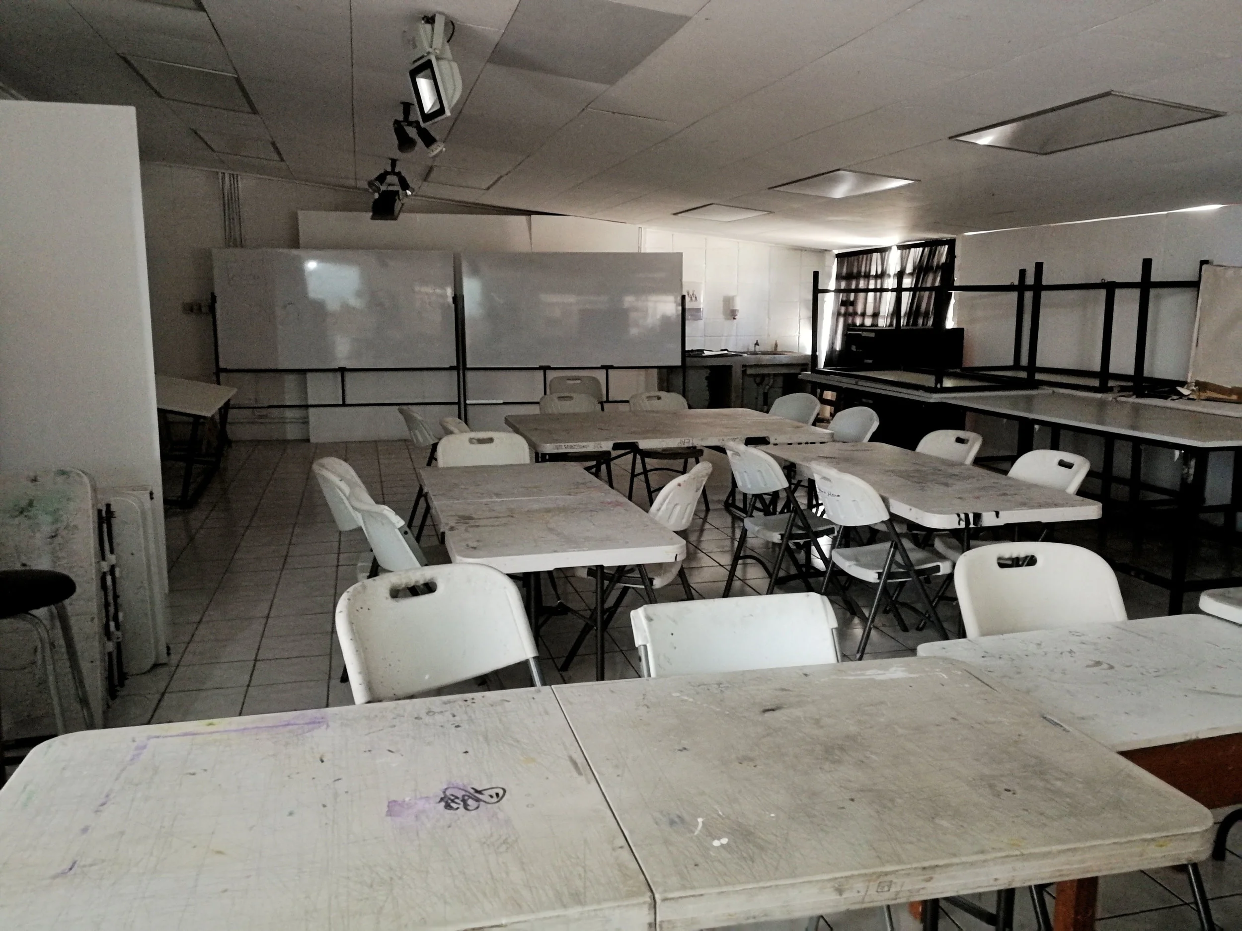 taller de pintura, enero del 2019