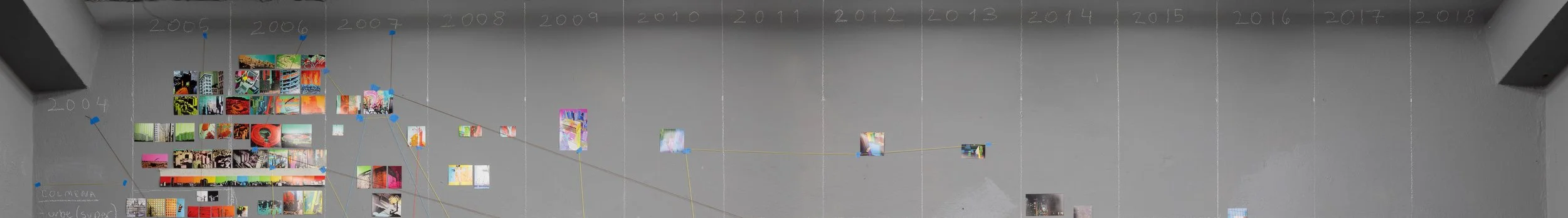 Metadata (detalle). serie: La colmena, columnas: 2004-2018 |imagen original: roberto d’ambrosio