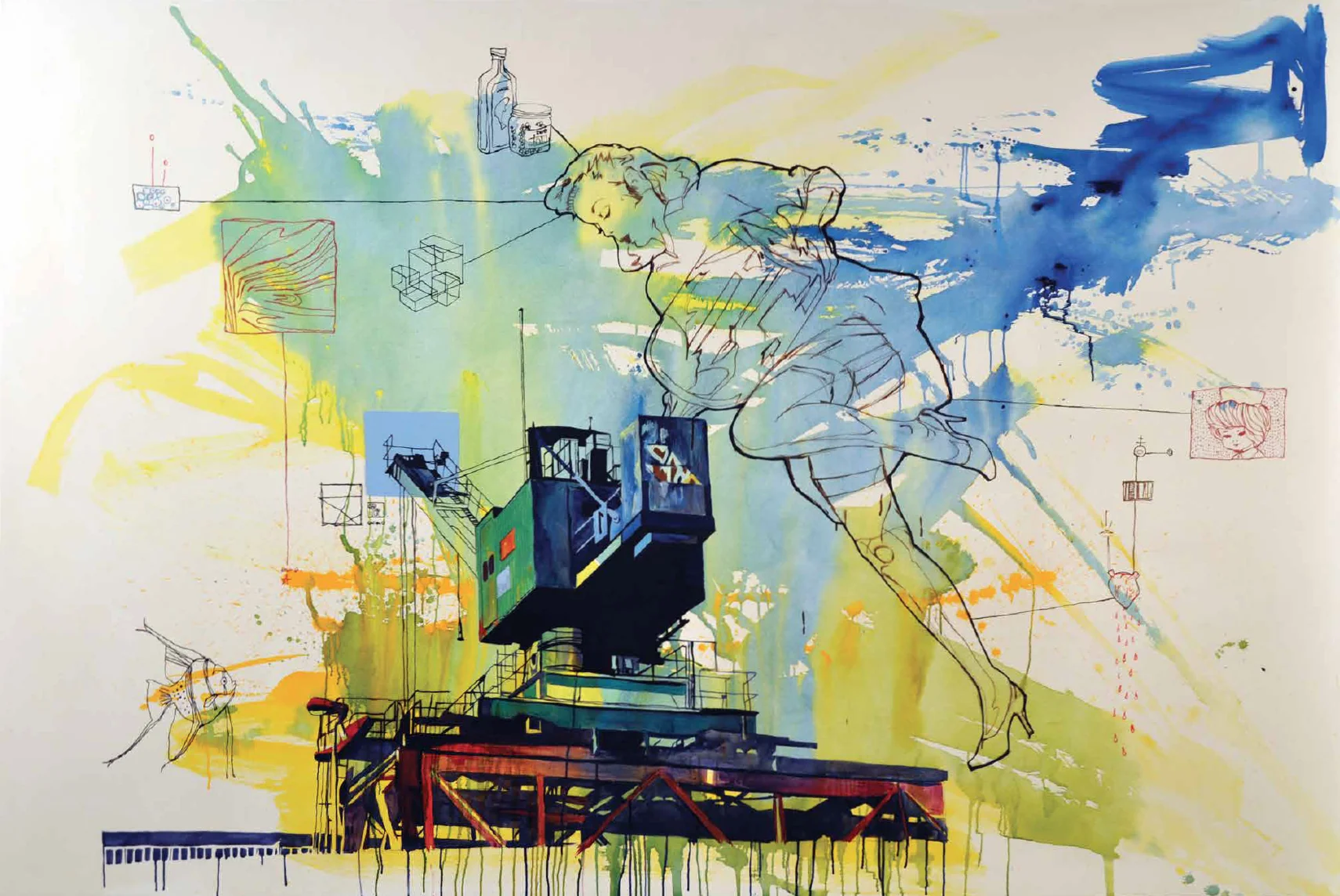 Unidad molecular aleatoria, luciano goizueta | imagen cortesía del artista