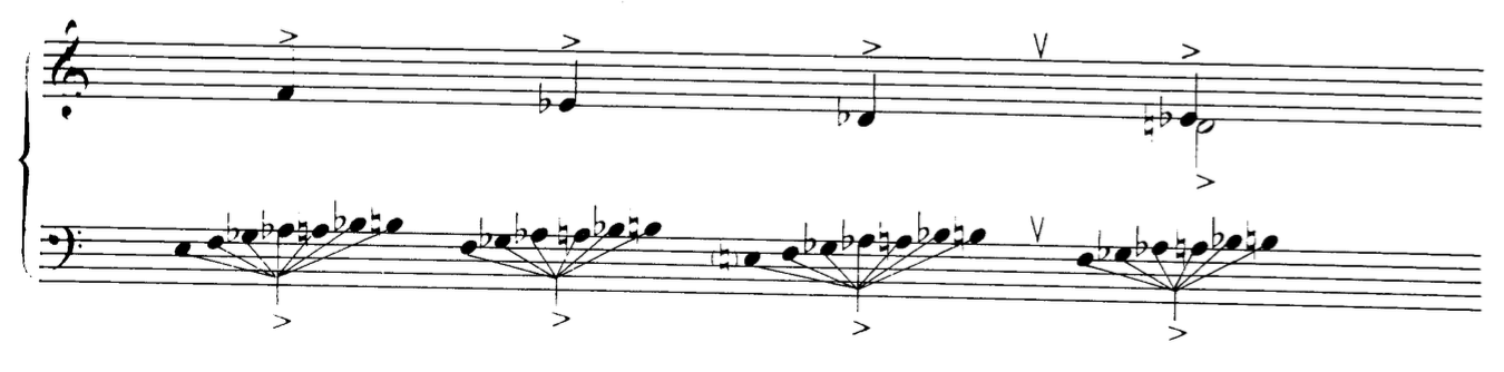 Ustvolskaya, "Sonata No. 6"