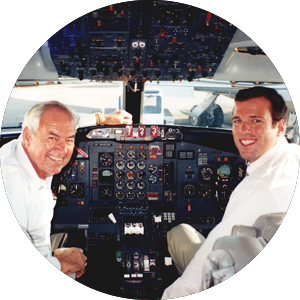 Clay Lacy & Brian Kirkdoffer Founder and CEO, Clay Lacy Aviation