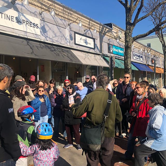 Great turnout for the last Mapping Out Utopia counterculture walking tour of Inman Square with @tim.devin 🍂 🍂🍂🍂🍂🍂🍂🍂🍂🍂🍂🍂🍂🍂🍂🍂Thank you so much Tim - you have been a great supporter, a great collaborator, and most of all - a great friend