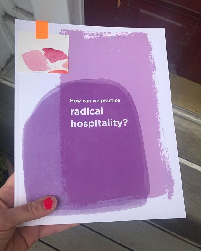 Now is a time for Radical Hospitality. If you would like a copy of our 2019 publication featuring artwork, essays, historical content, and interviews please DM us. $30 +$10 packaging &amp; shipping. (Venmo or PayPal) Free delivery in Newburgh and Bea