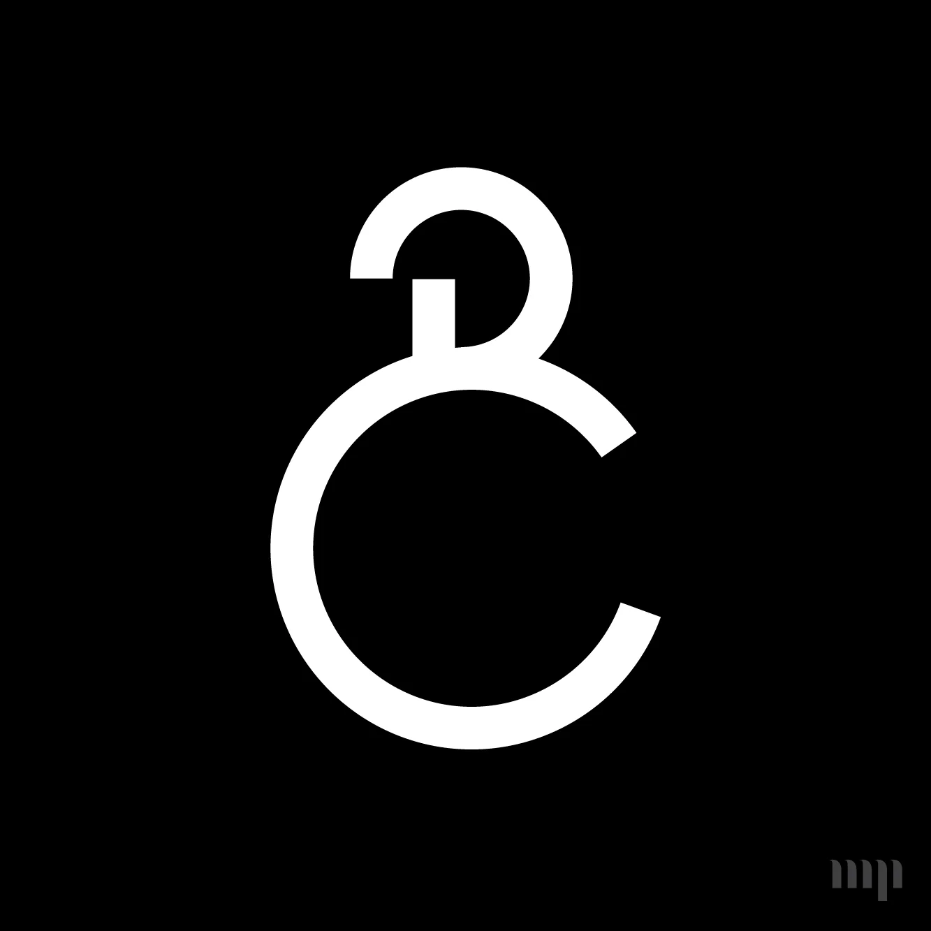 BC monogram print