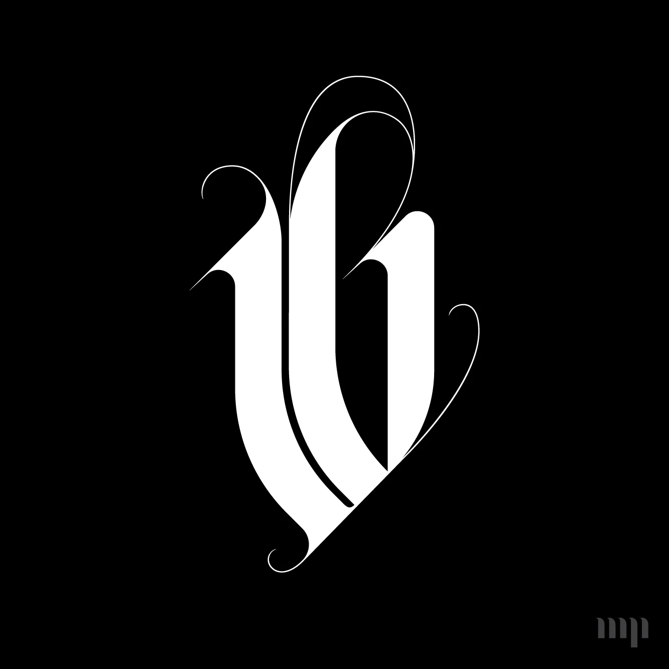BV monogram print