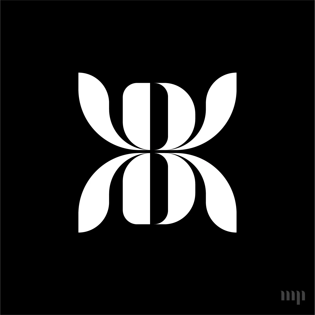 BX monogram print