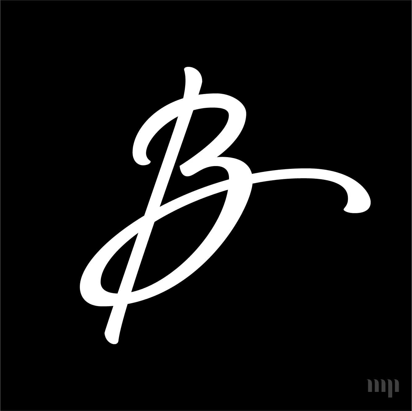 BZ monogram print