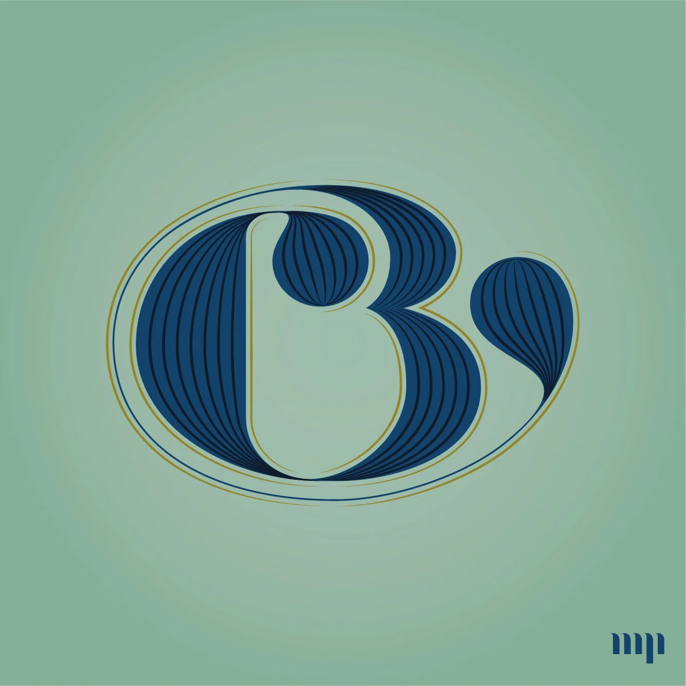 CB monogram print
