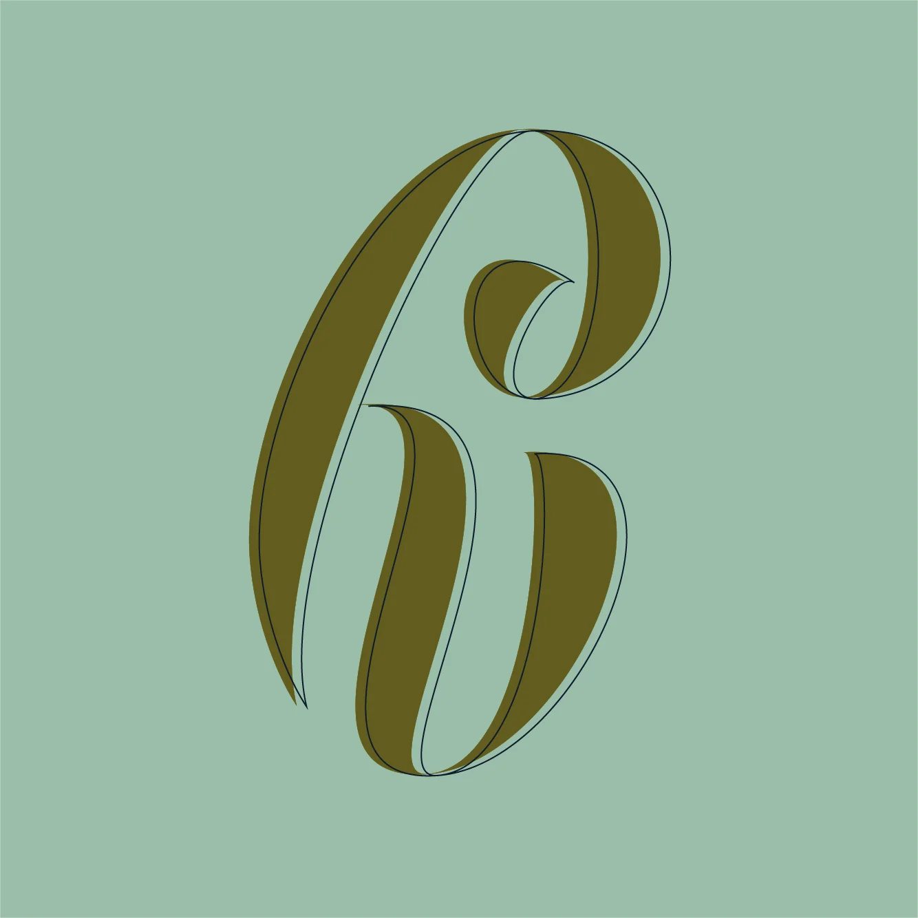 CH monogram print
