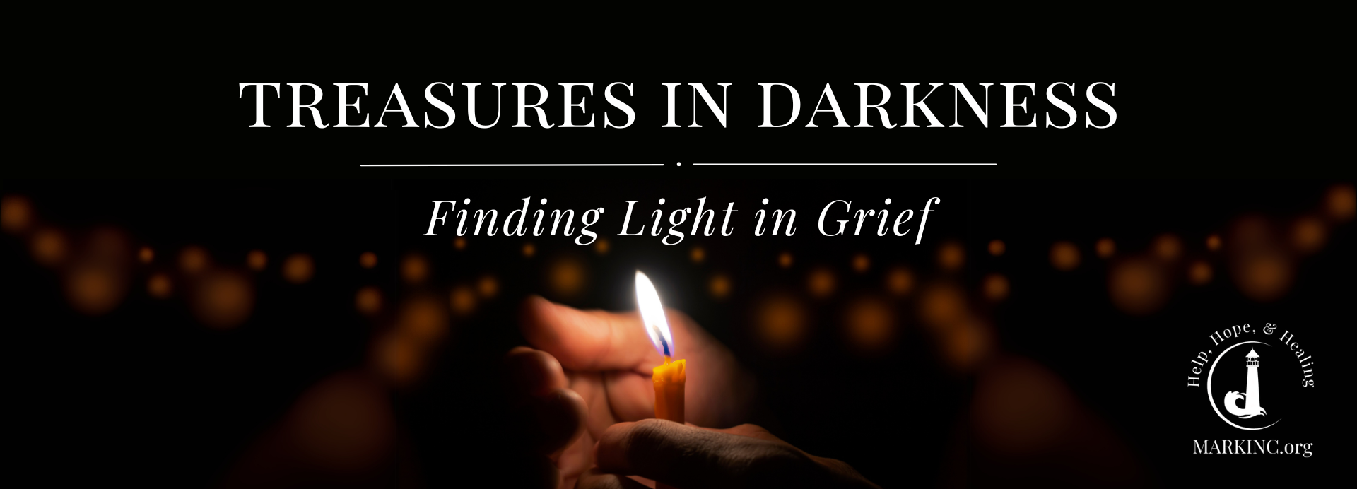  Learn about the   Treasures In Darkness Outreach  , where we offer comfort and hope to grieving families with a   Gift of Hope   — care packages to uplift, support, and show them they’re not alone. 