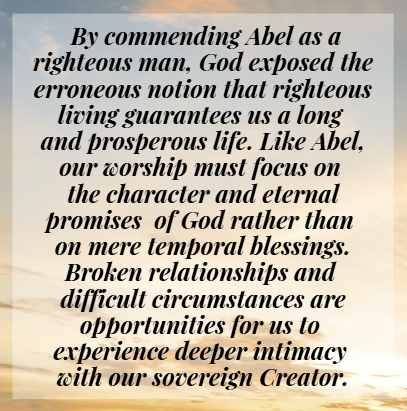 Worship Reflects Our Relationship to God