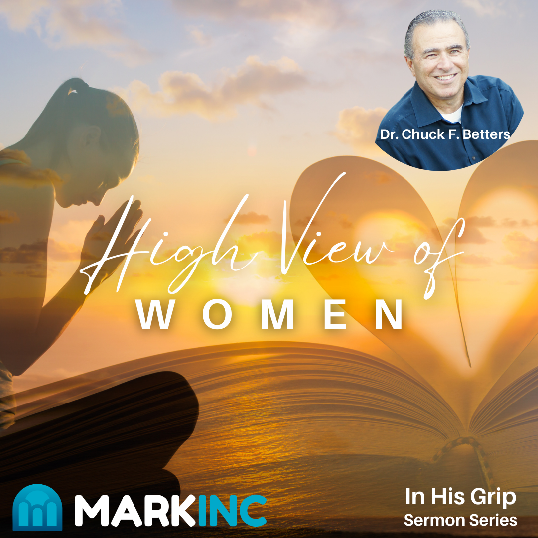 High View Of A Woman