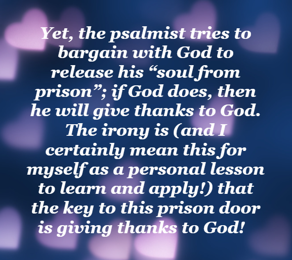 Journaling — Psalm 142