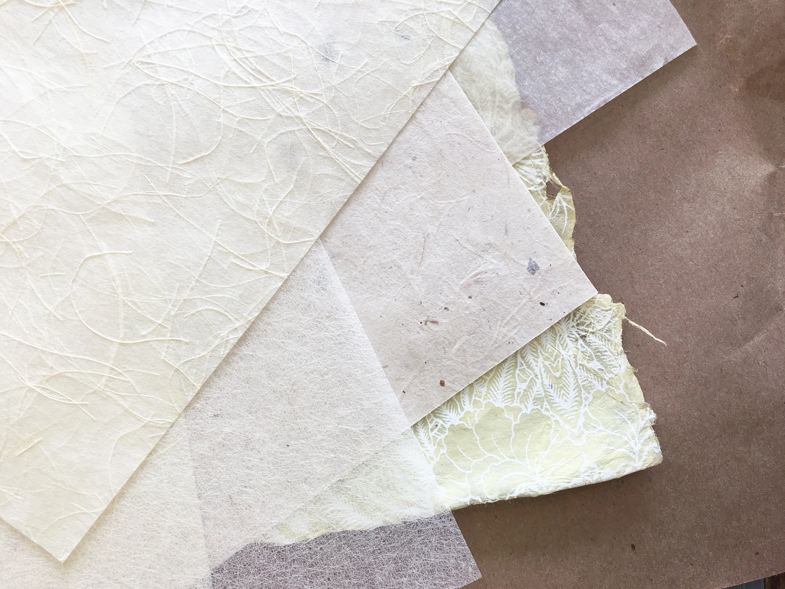My goal was to take advantage of how versatile serigraphy can be by printing on as many different textures of material as I could.