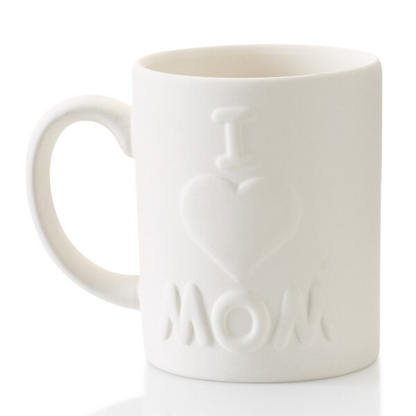 I Love Mom Mug $20