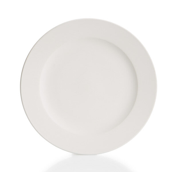 Rimmed Dinner Plate $18