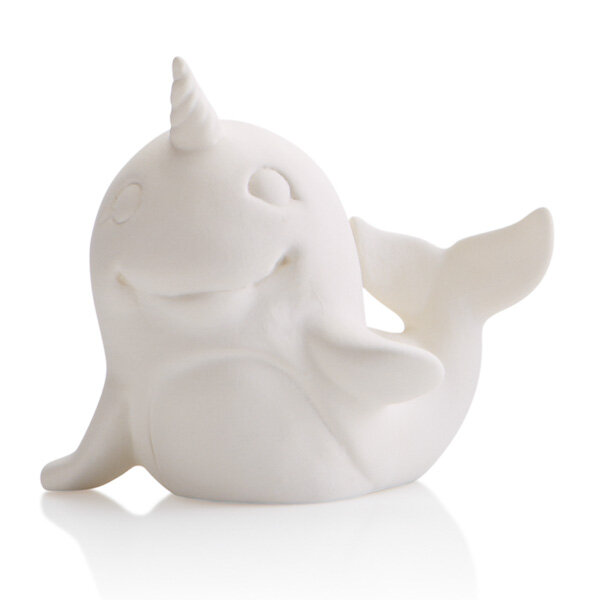 Narwhale Figurine $15