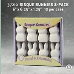 Bisque Bunnies $40/pack of 8