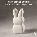 Individual Bisque Bunny $6