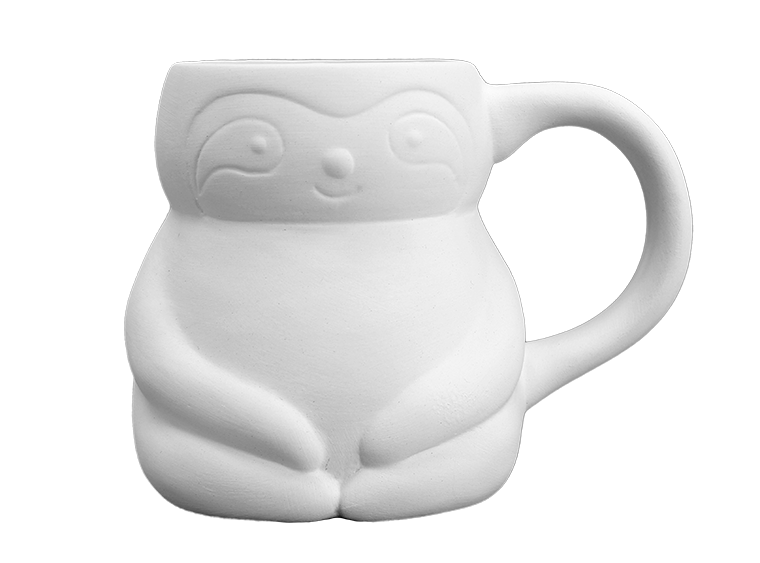 Zen Sloth Mug $21