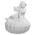 Mermaid Shell Box $22