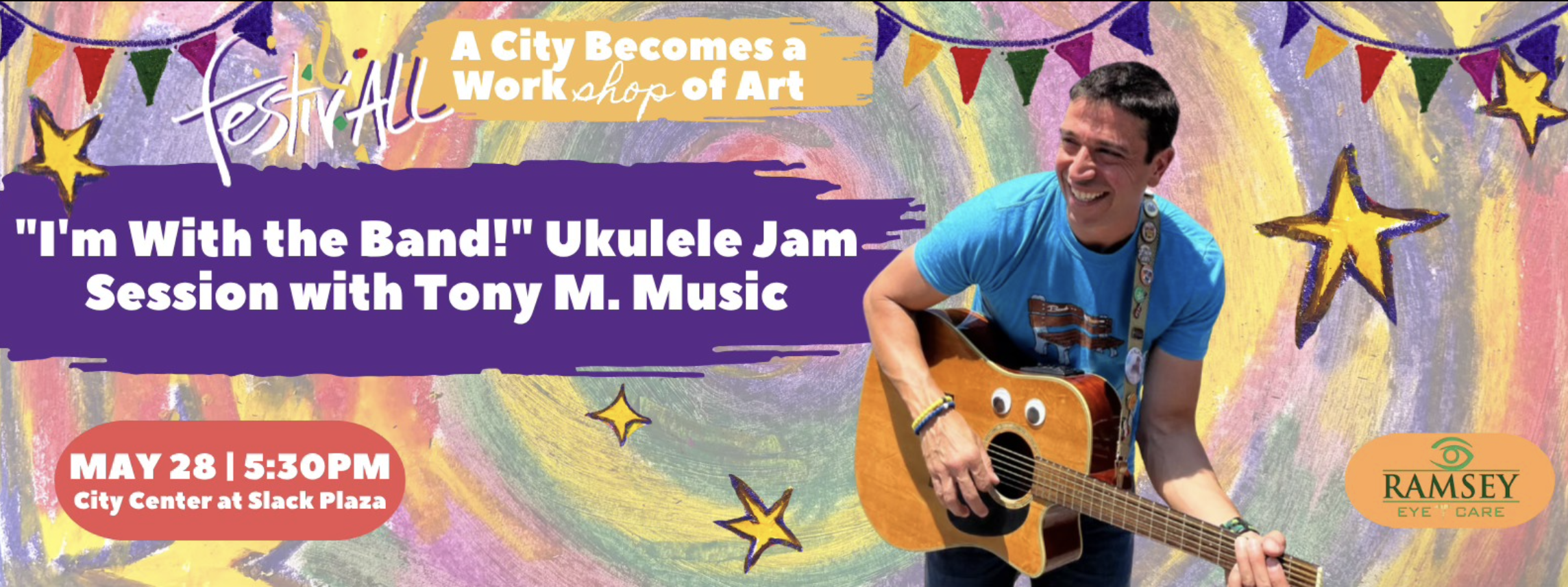 FestivALL "Ukulele Workshop," Charleston, WV 
