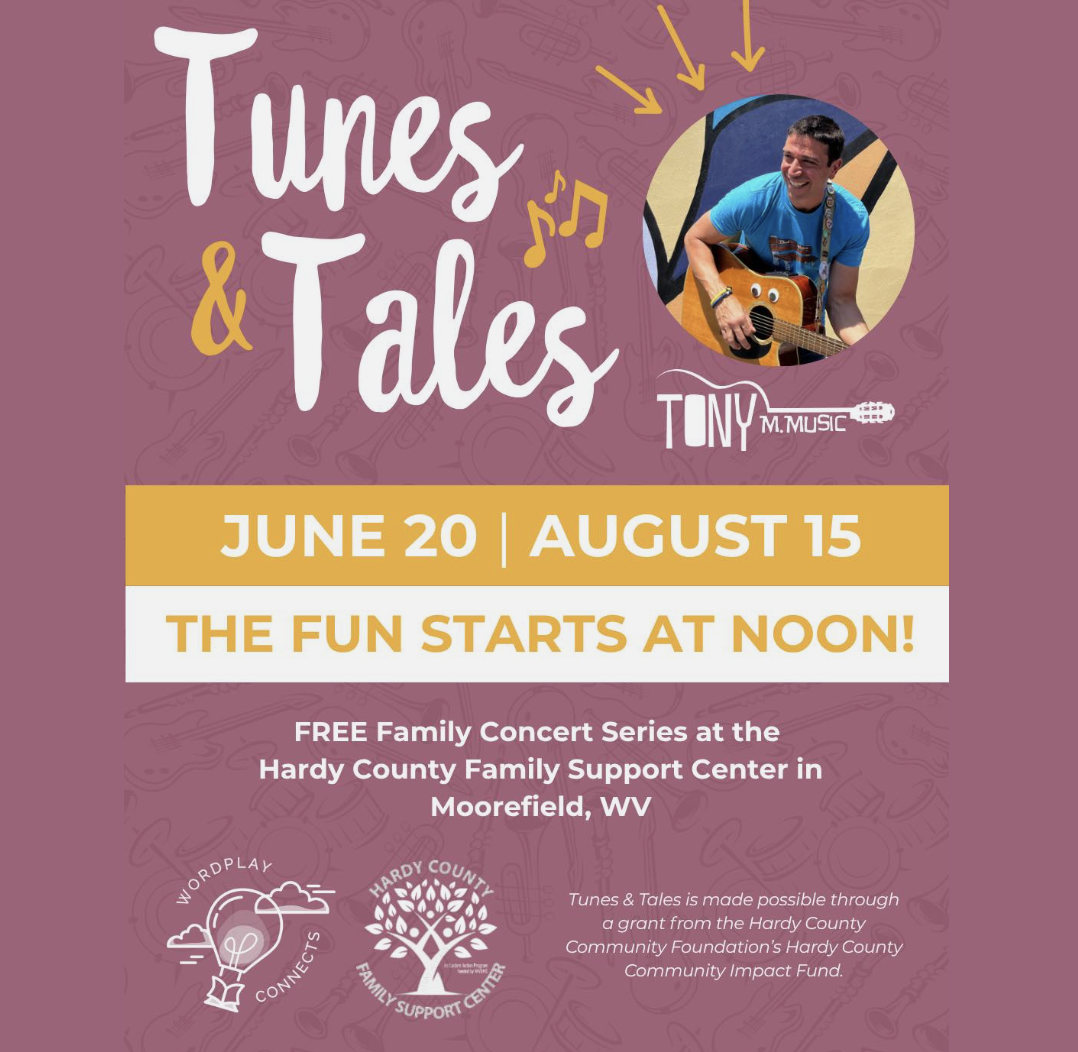 Tunes and Tales, @Hardy Co. Family Support Center, Moorefield, WV  
