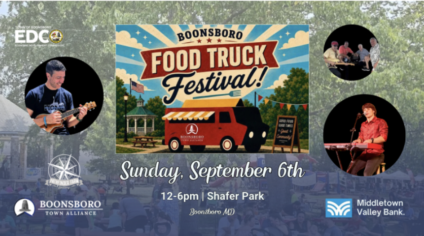 Boonsboro Food Truck Festival! Shafer Park, Boonsboro, MD 