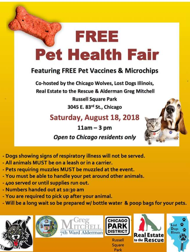 7th Ward Free Pet Health Fair — Building a Better 7th Together