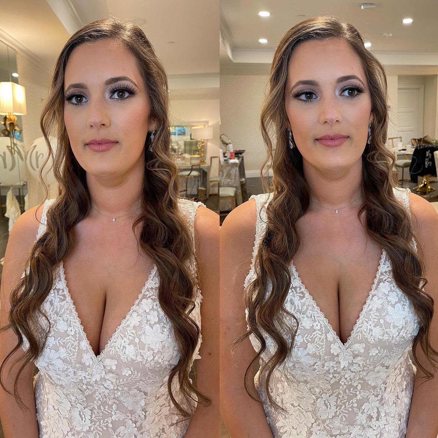 Zoe ✨💍
 
We chose purple and deep brown to create her sultry wedding day glam, paired with a shimmer lid, soft black shadow liner and fluffy lash to emphasize Zoe&rsquo;s big brown eyes! She wore her hair in a perfectly brushed out &amp; polished ha