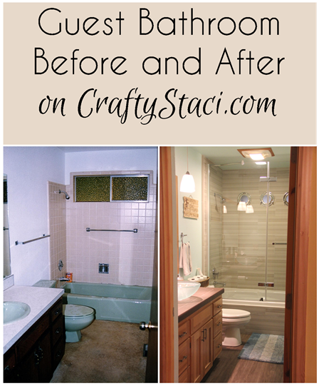 Guest Bathroom Remodel — Crafty Staci