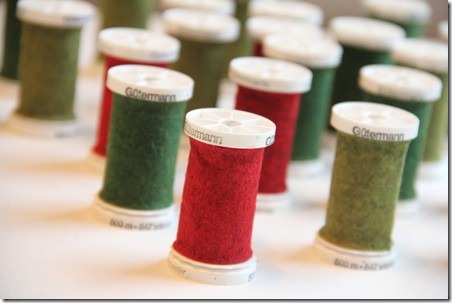 Thread Spool and Button Garland — Crafty Staci