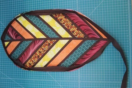 Autumn Leaf Quilted Table Runner — Crafty Staci